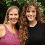 Erin F. and Krista W.