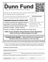 Dunn Fund Direct Donations